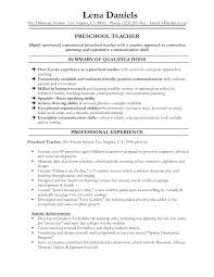 Preschool Teacher Assistant Job Description Resume Elegant Resumes