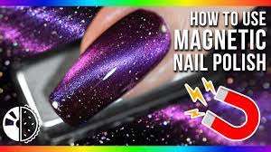 magnetic nail polish at home no gel