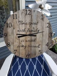 Rustic Wood Clocks Wood Wall Clock