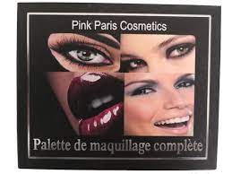 pink paris cosmetics palette de
