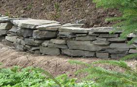 Build A Stacked Stone Garden Wall
