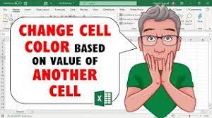 excel change cell color based on value