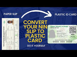 how to create your nin plastic card
