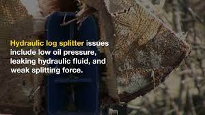 log splitter troubleshooting easy