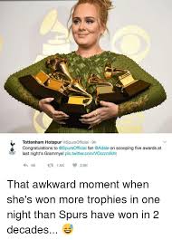Use it in your personal projects or share it as a cool sticker on tumblr, whatsapp, facebook. Tottenham Hotspur 9h Congratulations To Fan On Scooping Five Awards At Ast Night S Grammys Pictwittercomvocrzmlkht 15k 29k That Awkward Moment When She S Won More Trophies In One Night Than Spurs Have Won