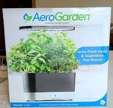 indoor garden system black herbs