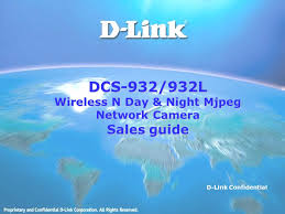 Dcs 932 932l Wireless N Day Night Mjpeg Network Camera