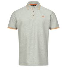 Herren Polo Shirt 22 - Größe: S | Farbe: grau mélange