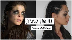100 inspired octavia hair and makeup