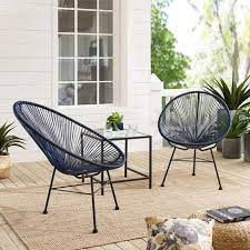 Sarcelles Acapulco Modern Wicker Chairs