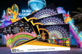 ticket of dubai garden glow