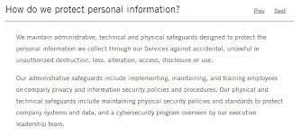 sle privacy policy template terms