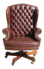 5.0 out of 5 stars 1. Vintage Office Leather Chair With Wheels Has No Rips Or Damages Rolls Perfectly And Very Comfortable Chair Office Chair Leather Office Chair