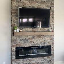 My Diy Faux Stone Fireplace Makeover