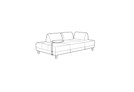 ikea flottebo sofa bed 90 200 cm side