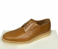Details About Common Projects Mens Shoes Size 7 40 Cognac Brown Barneys Derby Shine 560