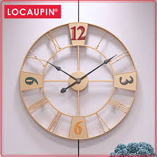 Locaupin Decorative Clock Large Wall