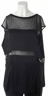 Helmut Lang Black Blouse Size L Ebay