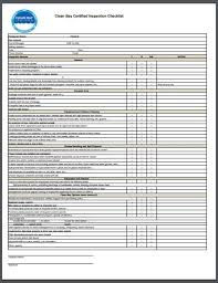 cleaning inspection checklist 5