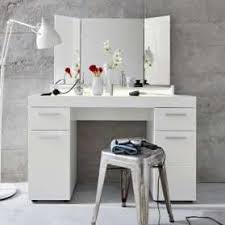 dressing table with mirror chair
