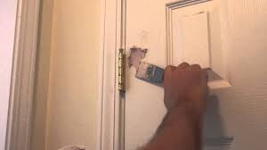 How to Repair a Hole in a Wall or Door - YouTube
