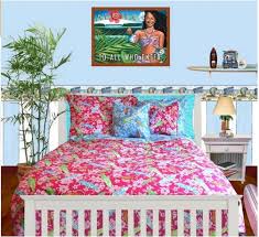 girls twin size surf bedding the
