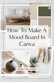 how to create a mood board in canva