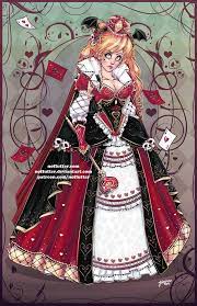 Queen of Hearts by NoFlutter | Queen of hearts alice, Queen of hearts, Queen  of hearts costume