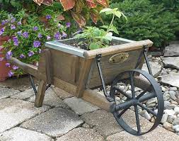 Mini Rustic Wheelbarrow By