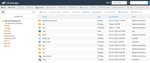 cPanel Directory Mapping Architecture, AI generated