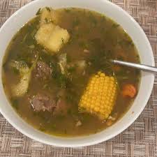 calories in vegetable beef soup home