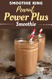 Is the peanut Power Plus smoothie healthy?