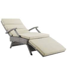 Rattan Lounge Chair Outdoor Chaise