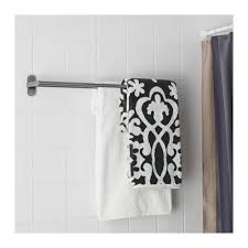 Nathan has this great idea of using ikea coat hooks as supports for a bathroom towel rack. Brogrund Stainless Steel Towel Rail 67 Cm Ikea Towel Rail Stainless Steel Towel Rail Towel Rack