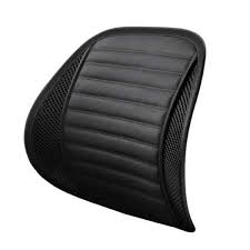 Car Seat Mesh Lumbar Support Pu Leather