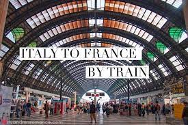 how to get to france from italy