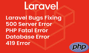fix laravel bugs 500 server error and