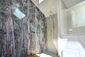 toughened glass bathroom wall panels