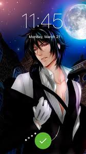 See more ideas about anime lock screen, anime behind glass, anime wallpaper. Black Anime Butler Sebastian Screen Lock For Android Apk Download