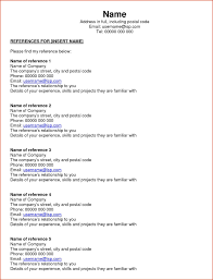Resume References Sample Page   http   jobresumesample com         References Template For Resume  Sample Resume Reference Page