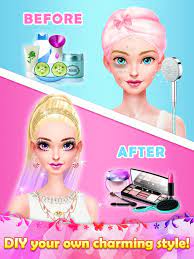 make up games doll makeover on the app