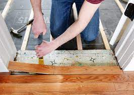 installing hardwood floors when your