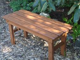 garden bench 8 stain colors available