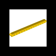 lego 4542579 technic 15m beam jaune