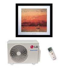 Lg is one of the leading manufacturers of air conditioning systems today. La096hnp Lg La096hnp 9 900 Btu Art Cool Picture Ductless Single Zone Mini Split Air Conditioner Heat Pump