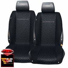 Leatherette Seat Covers Set 2pcs