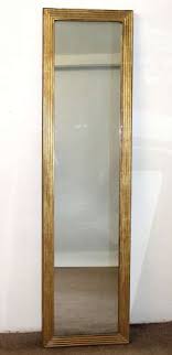 Tall Narrow Antique French Mirror With