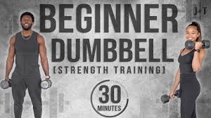 full body beginner dumbbell workout