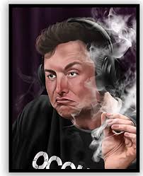 He was deeply problematic, but it was easy to ignore because he was. Amazon Com Elon Musk Poster By Thangka Cool Elon Musk Smoking Meme Wall Art Print Canvas Posters For Guys College Dorm Room Trippy College Poster For Fans Funny Poster For Bedroom Office