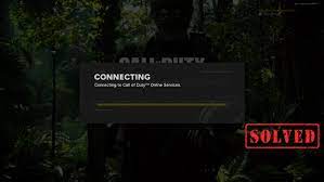 call of duty cold war not connecting to